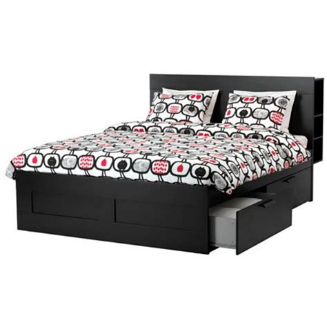 A bed is often a central piece of furniture in a bedroom. . King size ikea bed
